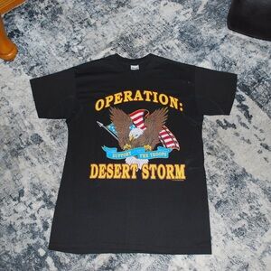1991 Stedman Hanes Operation: Desert Storm Vintage T Shirt